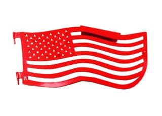 Steinjager, Jeep, Wrangler TJ, Doors, Trail, incl Accessories, 1997-2006, American Flag, MADE IN USA, J0050151 - Signatureautoparts Steinjager