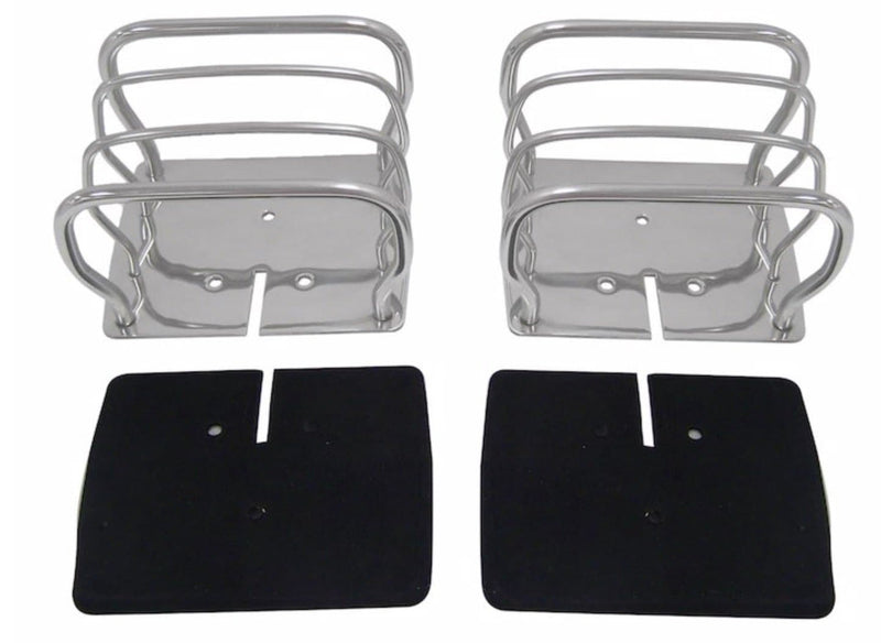 Steinjager, Jeep, CJ-8, Lighting and Light Guards, 1981-1986, Tail Light Guards, MADE IN USA, J0053234 - Signatureautoparts Steinjager