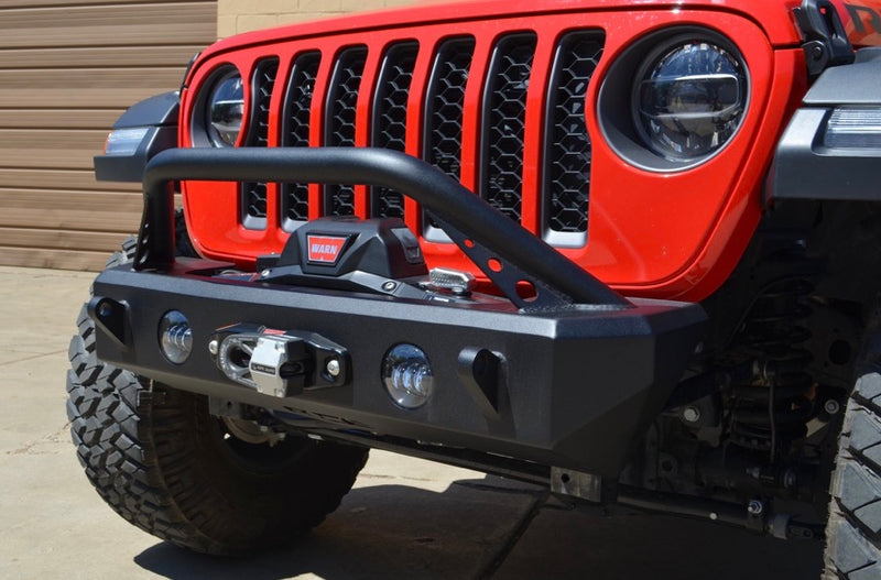 Ace Engineering, Jeep, Gladiator JT, Front bumper, Expedition Series, 2018 to Present, Texturized Black, MADE IN USA, J0059526 - Signatureautoparts Ace Engineering