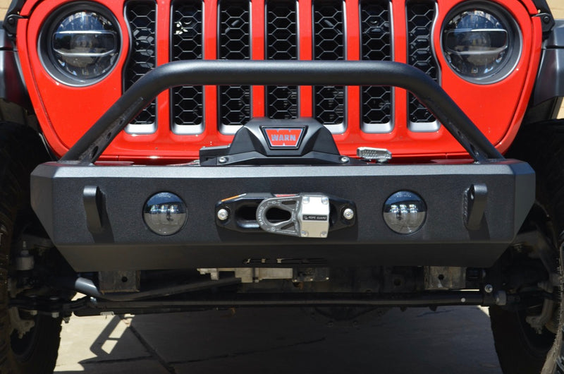 Ace Engineering, Jeep, Gladiator JT, Front bumper, Expedition Series, 2018 to Present, Texturized Black, MADE IN USA, J0059526 - Signatureautoparts Ace Engineering
