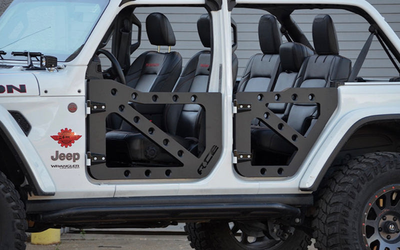 Ace Engineering, Jeep, Gladiator JT, Trail Doors, 2018-Present, Front and Rear, MADE IN USA, J0056684 - Signatureautoparts Ace Engineering
