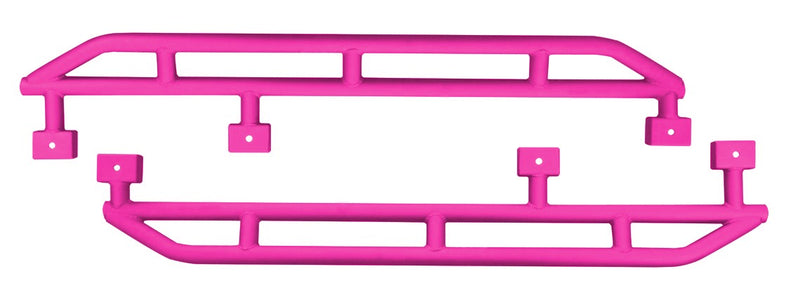 Ace Engineering, Jeep, Wrangler JK, Rock Sliders, 2007-2018, Hot Pink, MADE IN USA, J0054204 - Signatureautoparts Ace Engineering
