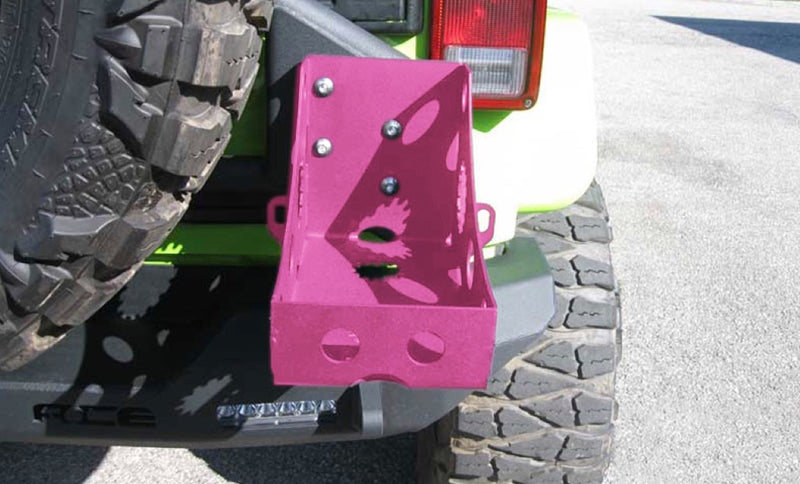 Ace Engineering, Jeep, Wrangler JL, Jerry Can Holder, 2018-Present, Pinky, MADE IN USA, J0057007 - Signatureautoparts Ace Engineering