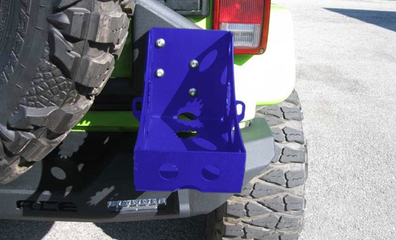 Ace Engineering, Jeep, Wrangler JL, Jerry Can Holder, 2018-Present, Southwest Blue, MADE IN USA, J0057003 - Signatureautoparts Ace Engineering