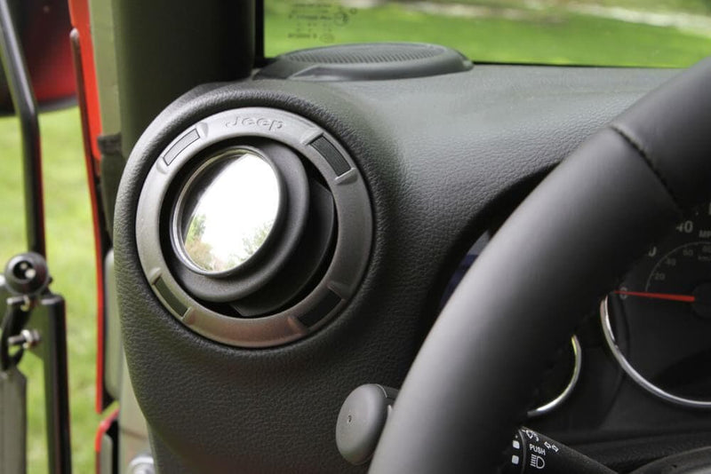 Steinjager, Jeep, Wrangler JK, Mirrors, 2007-2018, Vent Mounted, MADE IN USA, J0030288 - Signatureautoparts Steinjager