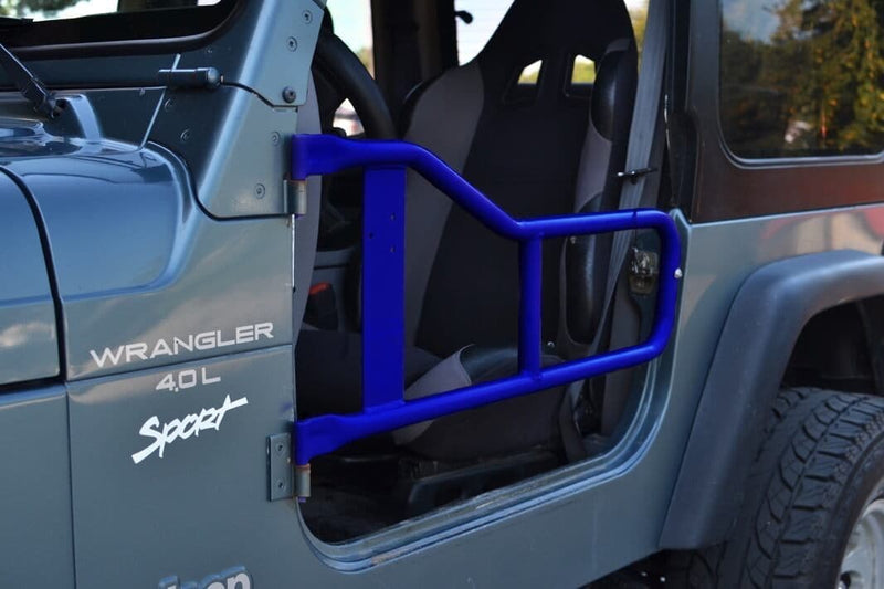 Steinjager, Jeep, Wrangler TJ, Doors, Trail, incl Accessories, 1997-2006, Tubular, MADE IN USA, J0040989 - Signatureautoparts Steinjager