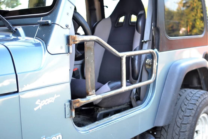 Steinjager, Jeep, Wrangler TJ, Doors, Trail, incl Accessories, 1997-2006, Tubular, MADE IN USA, J0041331 - Signatureautoparts Steinjager