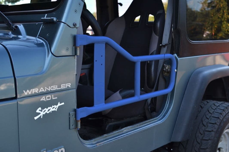 Steinjager, Jeep, Wrangler TJ, Doors, Trail, incl Accessories, 1997-2006, Tubular, MADE IN USA, J0040990 - Signatureautoparts Steinjager