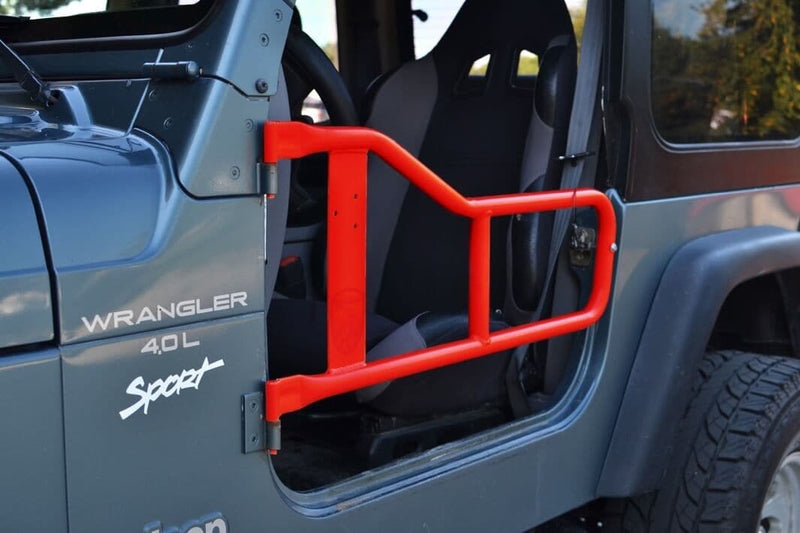 Steinjager, Jeep, Wrangler TJ, Doors, Trail, incl Accessories, 1997-2006, Tubular, MADE IN USA, J0040997 - Signatureautoparts Steinjager