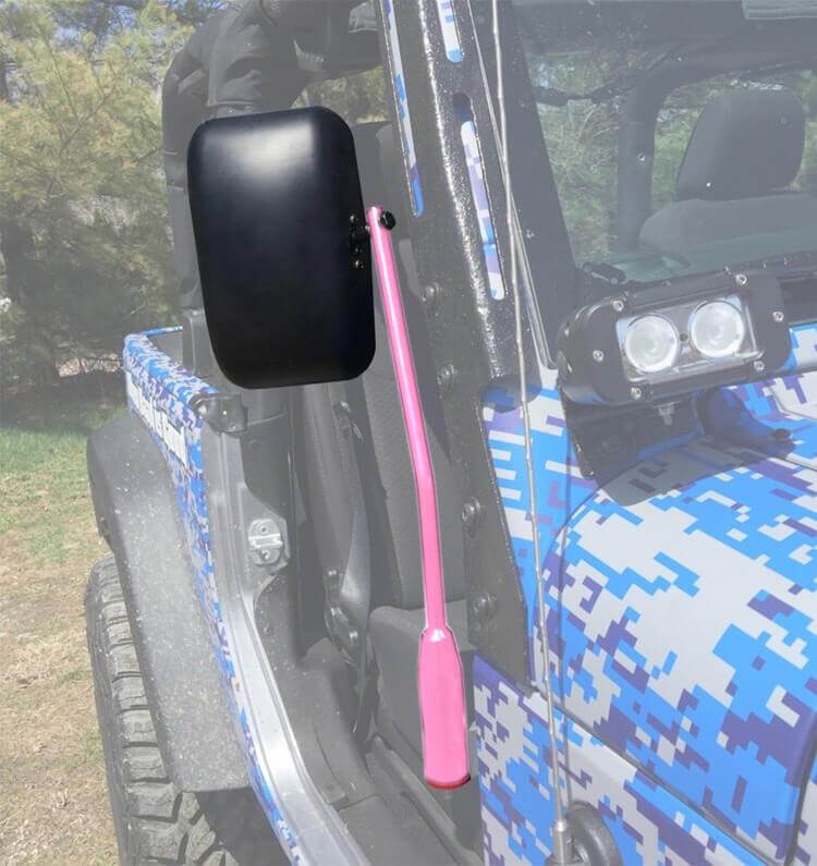 Steinjager, Jeep, Wrangler JL, Mirrors, 2018 to Present, Legs, Isolated Premium, MADE IN USA, J0050011 - Signatureautoparts Steinjager
