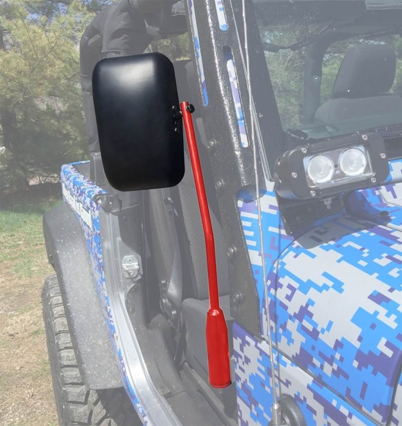 Steinjager, Jeep, Wrangler JL, Mirrors, 2018 to Present, Door Hinge Mounted, MADE IN USA, J0048087 - Signatureautoparts Steinjager
