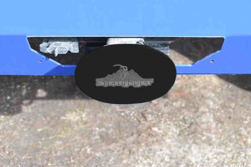 Steinjager, Jeep, Wrangler JK, Hitch Cover, 2007-2017, Black, MADE IN USA, J0045799 - Signatureautoparts Steinjager