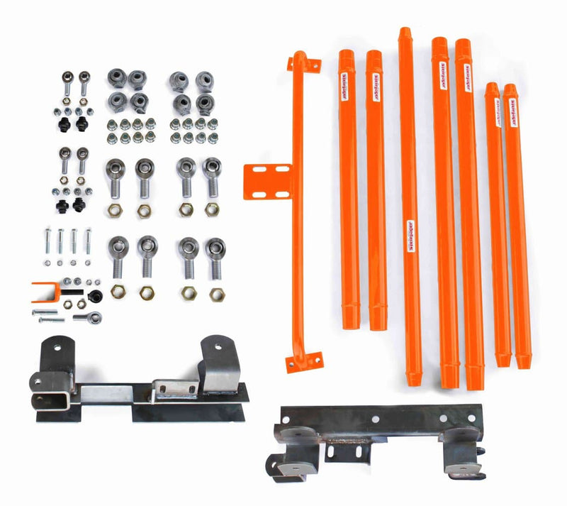 Steinjager, Jeep, Wrangler TJ, Long Arm Travel Kit, 1997-2006, DOM Tubing, MADE IN USA, J0046013 - Signatureautoparts Steinjager