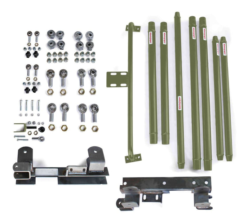 Steinjager, Jeep, Wrangler TJ, Long Arm Travel Kit, 1997-2006, DOM Tubing, MADE IN USA, J0046034 - Signatureautoparts Steinjager