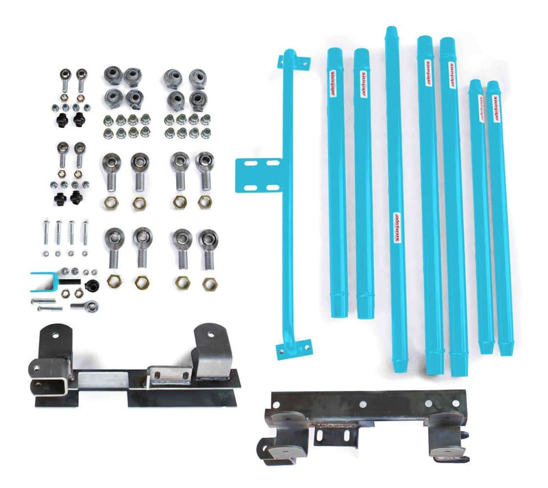 Steinjager, Jeep, Wrangler TJ, Long Arm Travel Kit, 1997-2006, DOM Tubing, MADE IN USA, J0046030 - Signatureautoparts Steinjager
