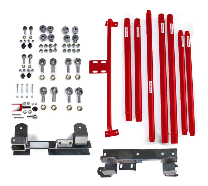 Steinjager, Jeep, Wrangler TJ, Long Arm Travel Kit, 1997-2006, DOM Tubing, MADE IN USA, J0046028 - Signatureautoparts Steinjager