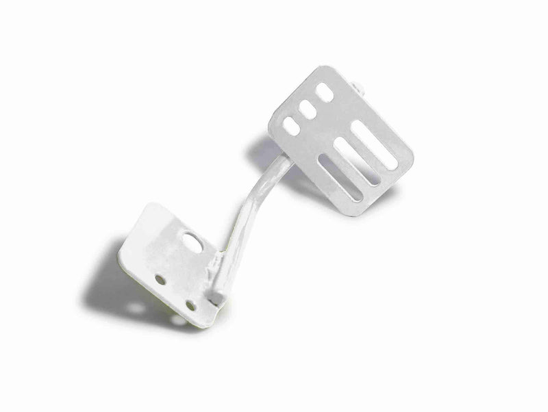 Steinjager, Jeep, Wrangler JK, Dead Pedal, 2007-2018, Cloud White, MADE IN USA, J0046246 - Signatureautoparts Steinjager