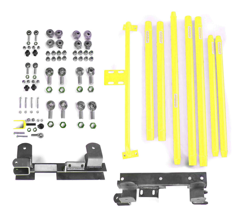 Steinjager, Jeep, Wrangler TJ, Long Arm Travel Kit, 1997-2006, DOM Tubing, MADE IN USA, J0046855 - Signatureautoparts Steinjager
