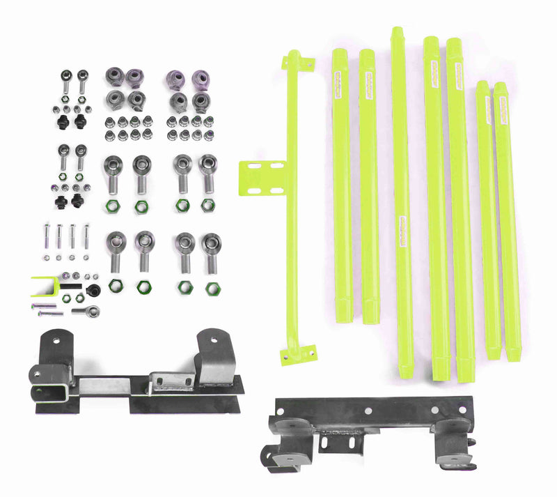 Steinjager, Jeep, Wrangler TJ, Long Arm Travel Kit, 1997-2006, DOM Tubing, MADE IN USA, J0046859 - Signatureautoparts Steinjager
