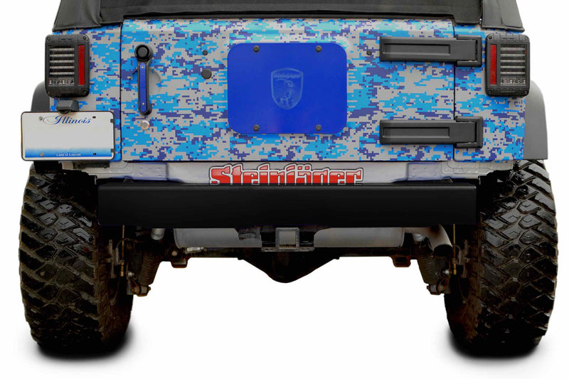 Steinjager, Jeep, Wrangler JK, Bumpers, 2007-2018, Bumper, Rear, MADE IN USA, J0047859 - Signatureautoparts Steinjager