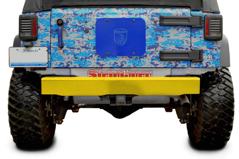 Steinjager, Jeep, Wrangler JK, Bumpers, 2007-2018, Bumper, Rear, MADE IN USA, J0047865 - Signatureautoparts Steinjager