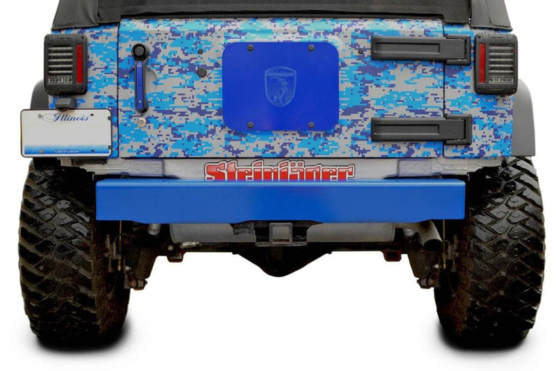 Steinjager, Jeep, Wrangler JK, Bumpers, 2007-2018, Bumper, Rear, MADE IN USA, J0047864 - Signatureautoparts Steinjager