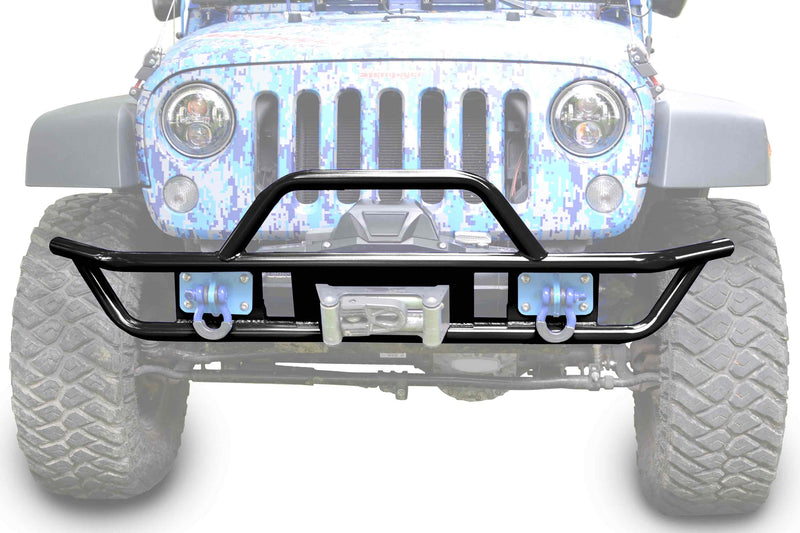 Steinjager, Jeep, Wrangler JK, Bumpers, 2007-2018, Bumper, Front, Tube, MADE IN USA, J0048118 - Signatureautoparts Steinjager