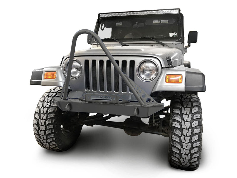 Steinjager, Jeep, Wrangler TJ, Bumpers, 1997-2006, Front Stinger, MADE IN USA, J0049284 - Signatureautoparts Steinjager