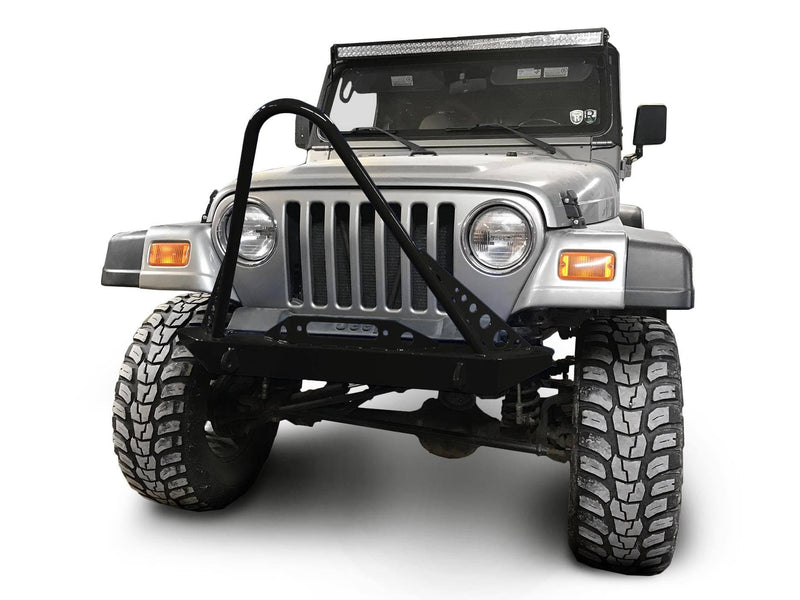 Steinjager, Jeep, Wrangler TJ, Bumpers, 1997-2006, Front Stinger, MADE IN USA, J0049285 - Signatureautoparts Steinjager