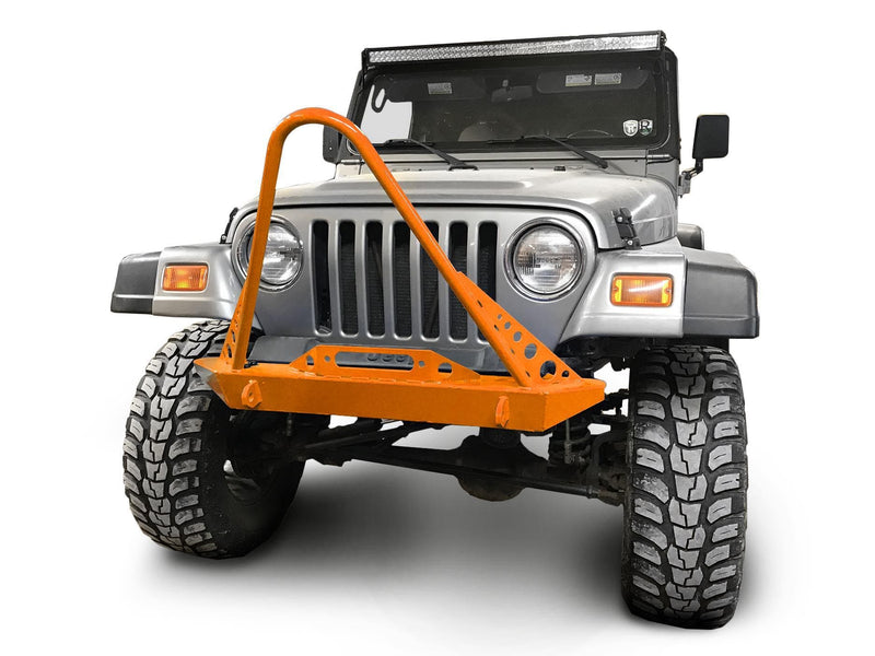 Steinjager, Jeep, Wrangler TJ, Bumpers, 1997-2006, Front Stinger, MADE IN USA, J0049286 - Signatureautoparts Steinjager