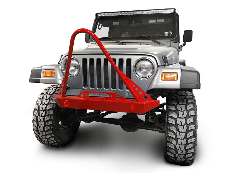 Steinjager, Jeep, Wrangler TJ, Bumpers, 1997-2006, Front Stinger, MADE IN USA, J0049287 - Signatureautoparts Steinjager