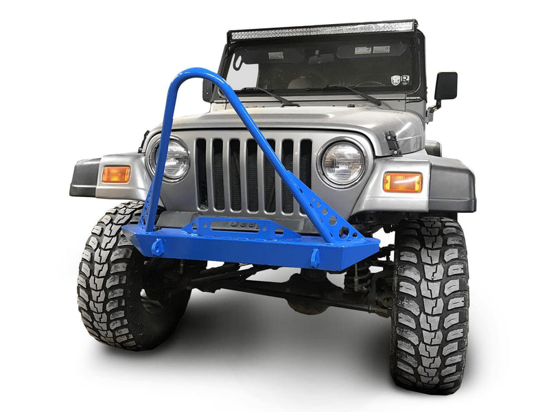 Steinjager, Jeep, Wrangler TJ, Bumpers, 1997-2006, Front Stinger, MADE IN USA, J0049289 - Signatureautoparts Steinjager