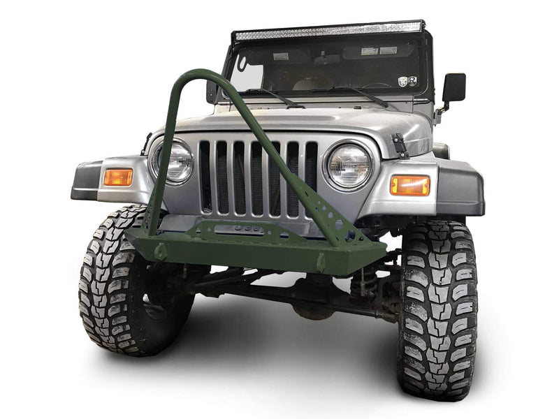 Steinjager, Jeep, Wrangler TJ, Bumpers, 1997-2006, Front Stinger, MADE IN USA, J0049293 - Signatureautoparts Steinjager