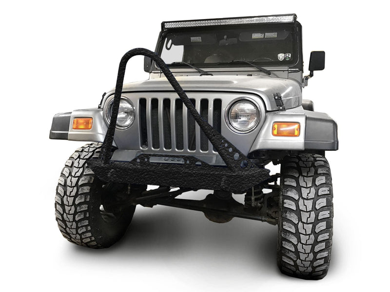 Steinjager, Jeep, Wrangler TJ, Bumpers, 1997-2006, Front Stinger, MADE IN USA, J0049295 - Signatureautoparts Steinjager