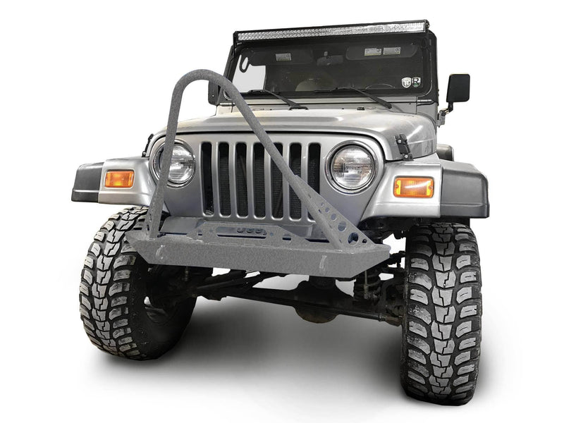 Steinjager, Jeep, Wrangler TJ, Bumpers, 1997-2006, Front Stinger, MADE IN USA, J0049296 - Signatureautoparts Steinjager