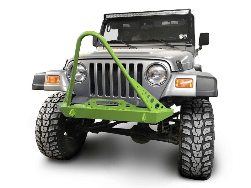 Steinjager, Jeep, Wrangler TJ, Bumpers, 1997-2006, Front Stinger, MADE IN USA, J0049300 - Signatureautoparts Steinjager