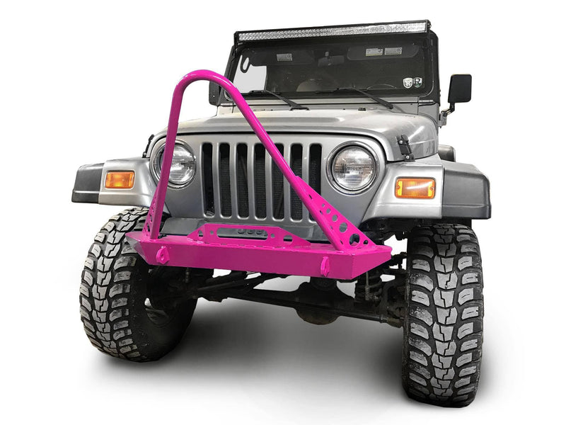 Steinjager, Jeep, Wrangler TJ, Bumpers, 1997-2006, Front Stinger, MADE IN USA, J0049301 - Signatureautoparts Steinjager
