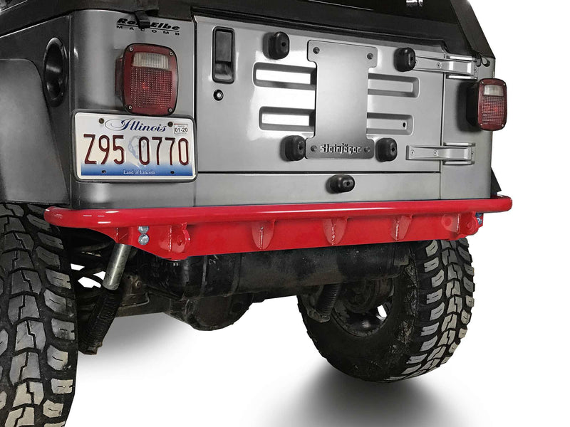 Steinjager, Jeep, Wrangler TJ, Bumpers, 1997-2006, Rear, MADE IN USA, J0049305 - Signatureautoparts Steinjager
