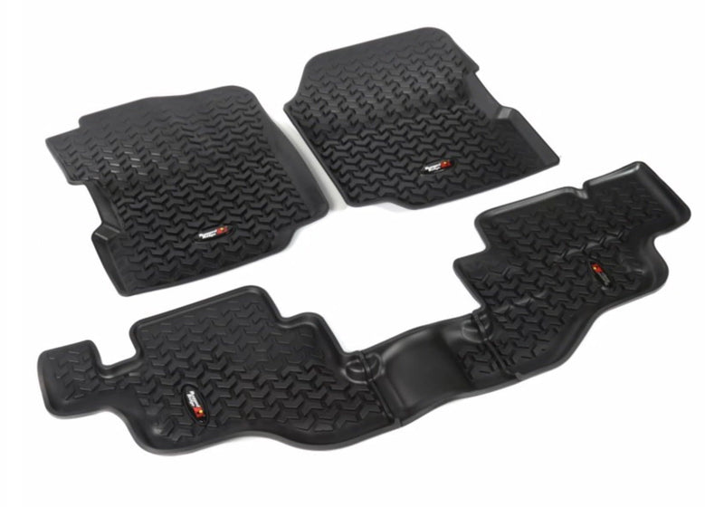 Steinjager, Jeep, Wrangler YJ, Floor Mats, 1987-1995, Front and Rear, MADE IN USA, J0050910 - Signatureautoparts Steinjager