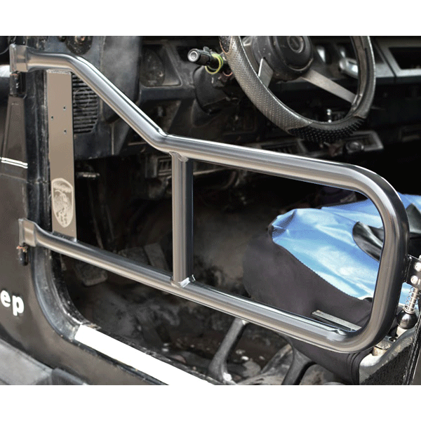 Steinjager, Jeep, Wrangler YJ, Doors, Trail, incl Accessories, 1987-1995, Tubular, MADE IN USA, J0043574 - Signatureautoparts Steinjager